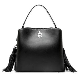 Danielle, Genuine Leather Crossbody Handbag